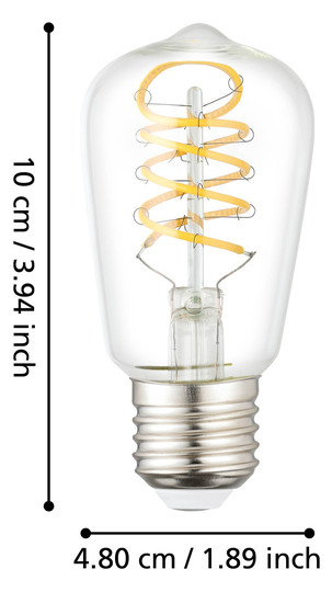 EGLO Leuchtmittel E27-LED ST48    110307 