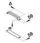 Verbindungslasche UF-K ST 340x48mm vz Lasche m.PotenziAusgl