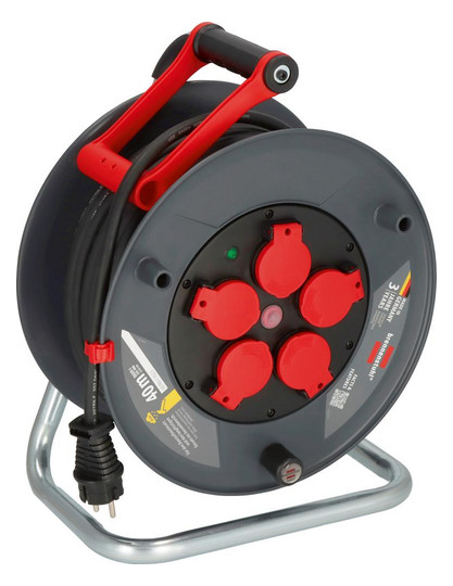 BRENNENSTUHL Professional-Kunststoff-Kabeltrommel 300 KU...