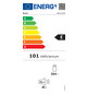 Kühlschrank EB E 204l N1225mm integr ws Dekor mit Zubehör möglich fest 101kwh