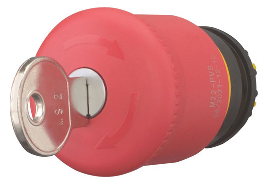 M22-PVS NOT-AUS-SCHLÜSSELTASTE - UNI ELEKTRO Online-Shop
