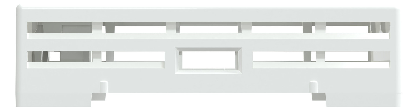 Zentralplatte Raumtemp System M akws glz aktivweiß