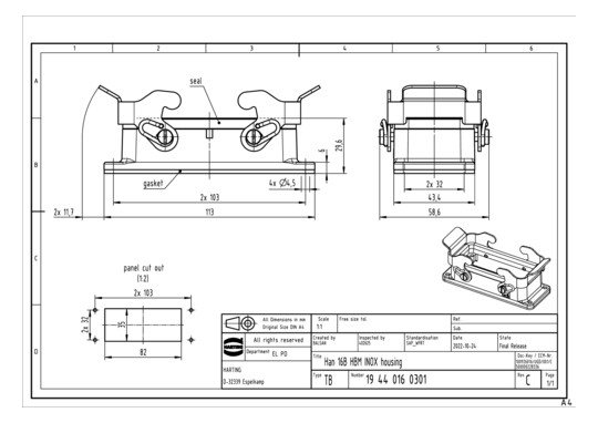 HART Han-INOX  16B-AGG-QB    19440160301 