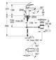 GROHE Waschtisch-Einhebelmischer Eurosmart 1/2", S-Size, mit Hybrid-Zugstangen-Ablaufgarnitur, chrom