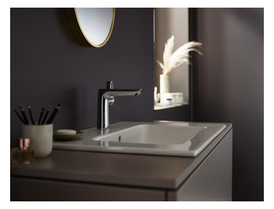 hansgrohe Waschtisch-Einhebelmischer 150 Talis E mit Zugstangen-Ablaufgarnitur, chrom