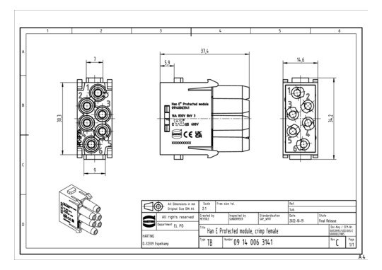 HART Han 6 Mod Bu-C          09140063141 