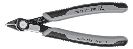 KNIPEX-ESD-Elektronik-Seitenschneider Super-Knips 7871 -...