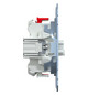 Wechselschalter 2f QuickFlex UP IP20 2f 16AX