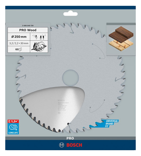 BOSCH-Kreissägeblatt Optiline Wood -...