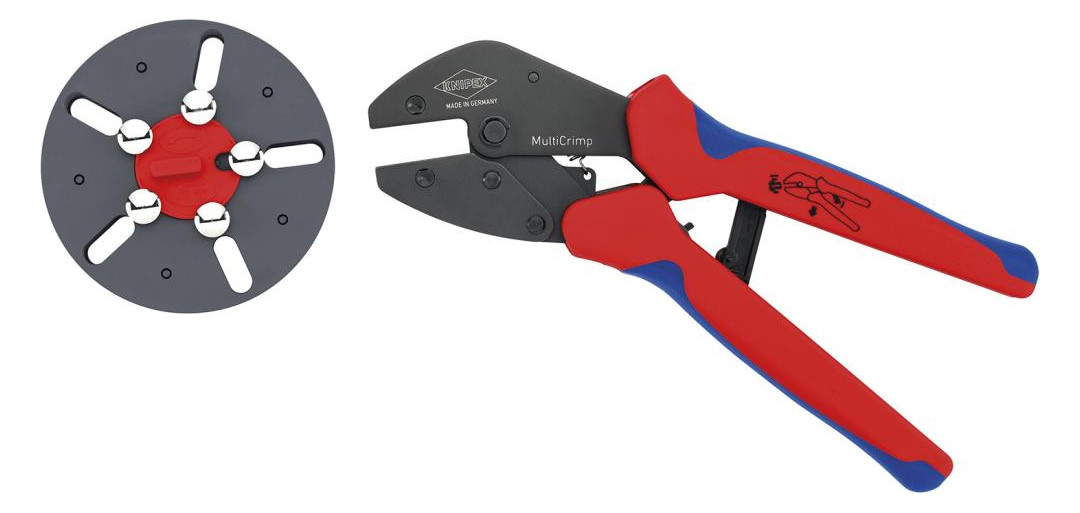 Bild Crimpzange Mulitcrimp leer Nr. 97 33 LE KNIPEX-0