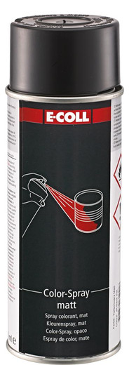 E-COLL-Color-Spray, matt, tiefschwarz - 400 ml