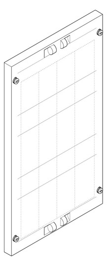 ABN Abdeckplatte 250x450mm 1FB FAP13703N 