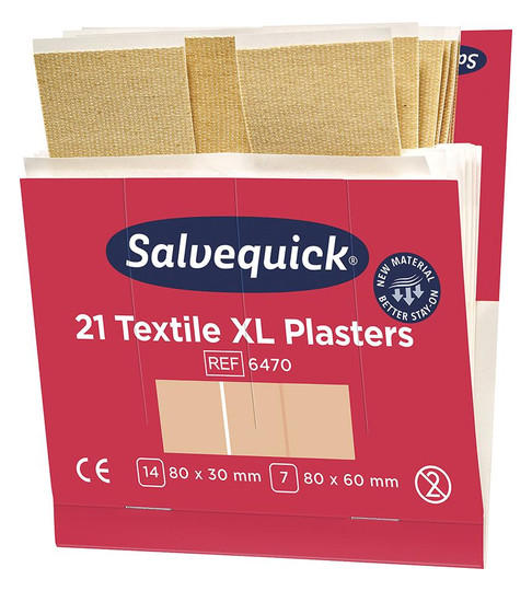 CEDERROTH-Pflaster-Nachfüllpack Salvequick 6470 - 21...