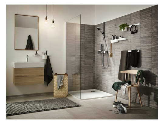 hansgrohe Handbrause Pulsify Select S 105 Relaxation, 3jet, chrom