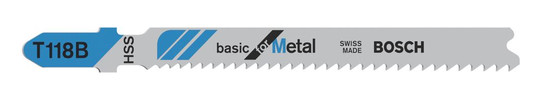 BOSCH-Stichsägeblätter Basic for Metal - T118B...