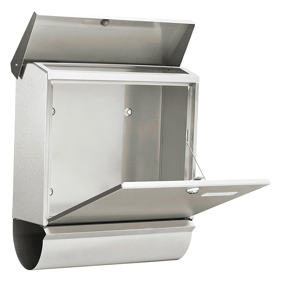 Bild Briefkasten Comfort-Set Edelstahl - BURG WÄCHTER-2