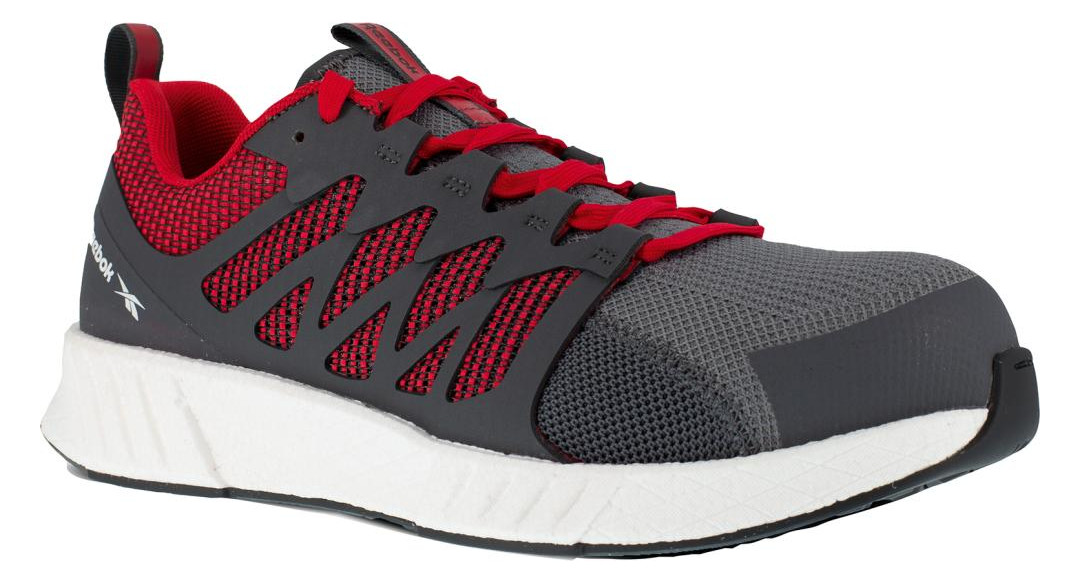Bild Halbschuh Fusion Flexweave Work,S1P,41 g rau/rot/weiß REEBOK-1