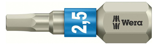 Wera-Bits Innensechskant Stainless 3840/1TS - SW 2,5