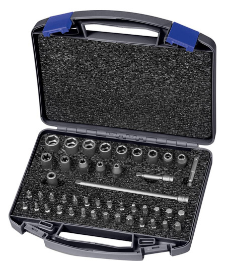 ASW-Kraft-Steckschlüssel-Einsatz -Garnitur 1/4 -...