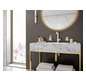 hansgrohe Zahnbecher AddStoris mit Glas, Wandmontage, Metall, polished gold optic
