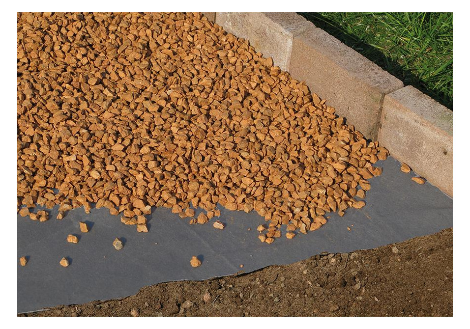 Bild Unkrautvlies 1x15m 90g/qm dunkelgrau, Ro lle - floraworld-1