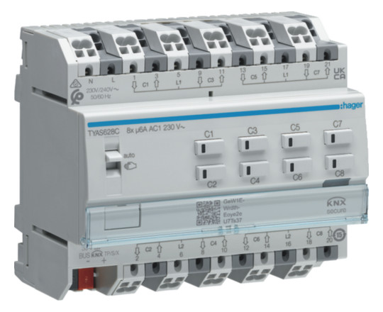 Hager Rollladen-/Jalousieaktor  TYAS628C 