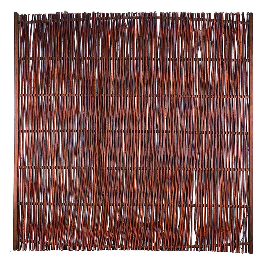 Bild FUEGO Weidengeflechtzaun 180 x 180 cm, m .seitl. Rahmen - n.a.-0