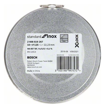 Trennscheibe X-LOCK 125x1mm f.Metall Geeignet für Metall