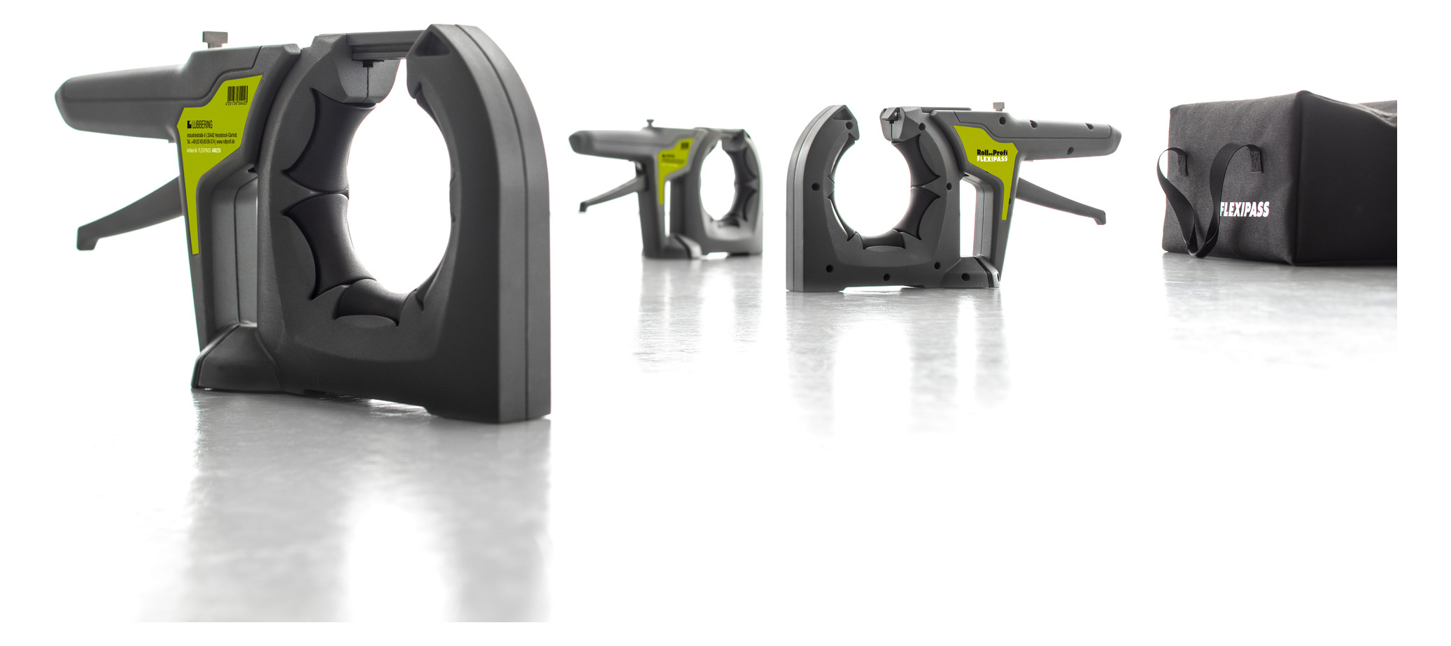 FLEXIPASS 3er Set inkl. Tasche Roll-Profi