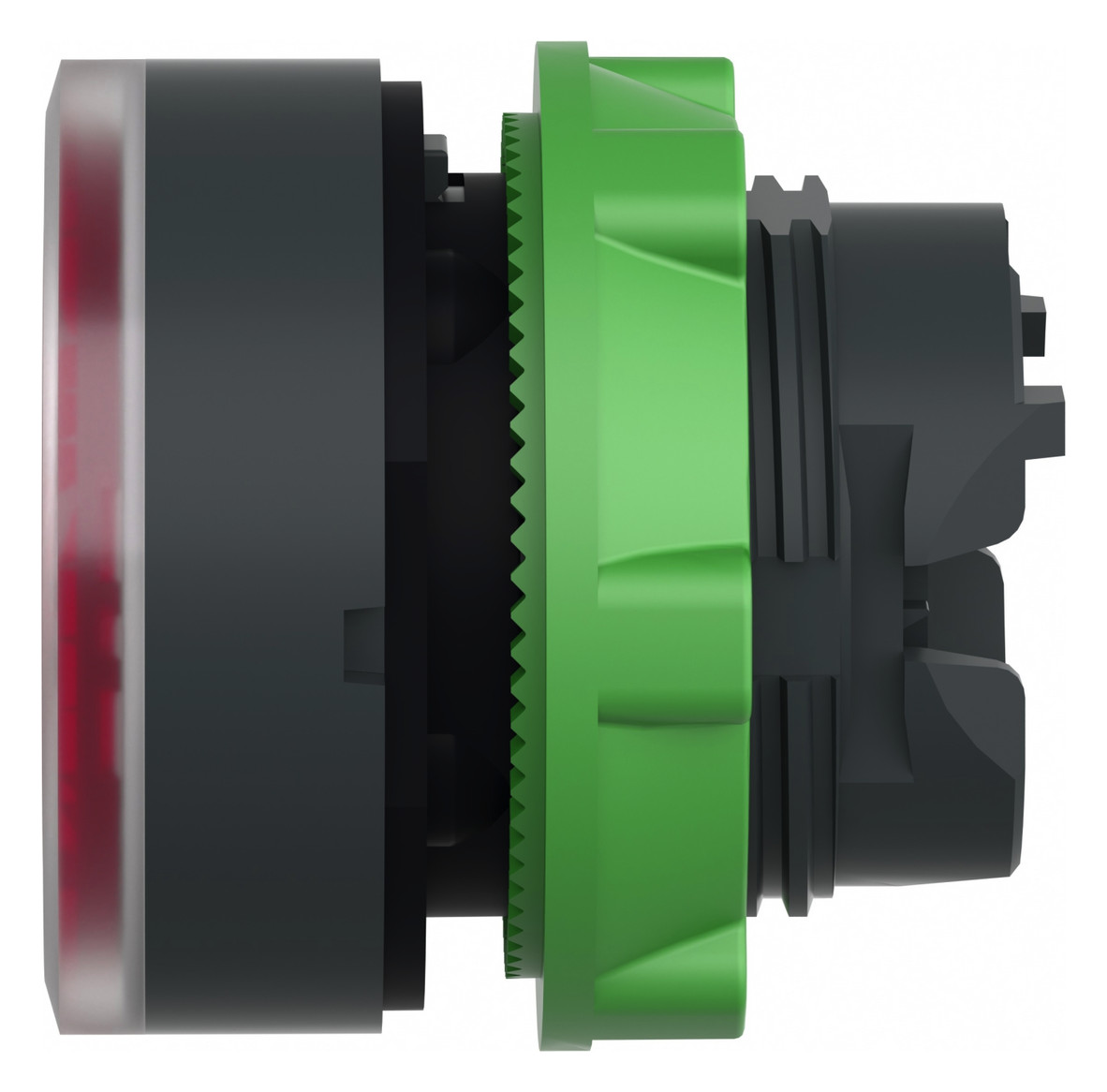 Drucktaster Front 1f rt bel.b Ø22mm rnd IP66 Geeignet für Beleuchtung Tastend