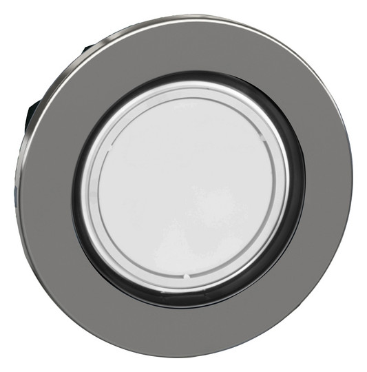 Drucktaster Front 1f ws bel.b Ø30,5mm rnd Geeignet für Beleuchtung IP66