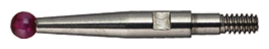 Käfer-Messeinsatz mit Rubinkugel 2 mm x 12 mm