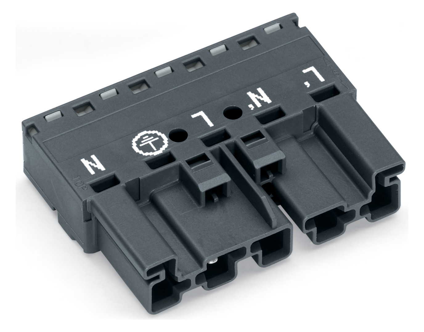 Steckverbinder Gebäude 5p Serie 770 25A Federzug 400V 4qmm 3 N PE 1