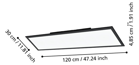 EGLO Wand und Deckenleuchte       900053 