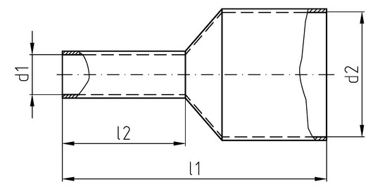 Intercable ICIAE1612K Aderendhülse 
