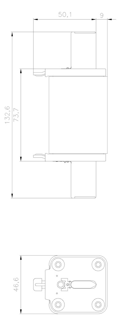 NH-Sicherungseinsatz 250A NH1 500VAC gG IMGL Isolierte Metallgrifflaschen (IMGL)