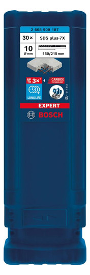 BOSCH-EXPERT- SDS-plus-Hammerbohrer SDS-plus 7X -...