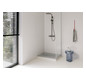 Duschwanne BetteSupra 1570 85x75x6,5cm, Glasur, quartz