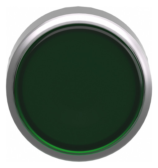 Drucktaster Front 1f gn bel.b Ø22,5mm rnd Geeignet für Beleuchtung IP66