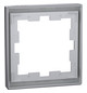 Rahmen 1f edst glz D-Life Kst f.GEB-K Unterputzmontage Thermopl
