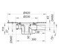 Dallmer Ablaufgehäuse Serie 10 46 DallBit DN 50, Zulauf DN 40