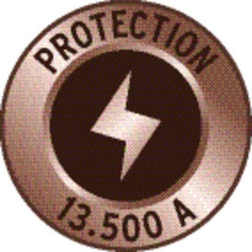 Steckdosenleiste 6f anth Eco-Line 45° m.Ein/Aus 5m IP20 Überspannungss 1,5qmm
