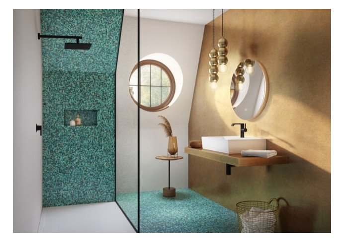 V&B Spiegel MORE TO SEE LITE 65 x 65 x 3,1 cm, 17,28 W, mit LED-Beleuchtung