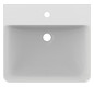 Ideal-Standard Waschtisch Connect Air mit Hahnloch und Überlauf, 50x45x16cm, weiß