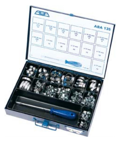 ABA Sortiment 135 NOVA - 9mm Bandbreite, sortiert