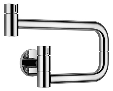 Dornbracht Kaltwasserventil Tara Ultra schwenkbar, Ausladung 500mm, Messing gebürstet