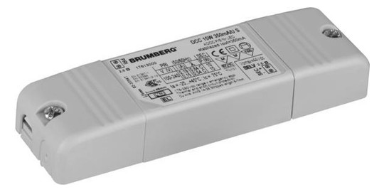 LED-Trafo 1-15W 350mA 43V IP20 Kstgeh stat 115x34x19mm