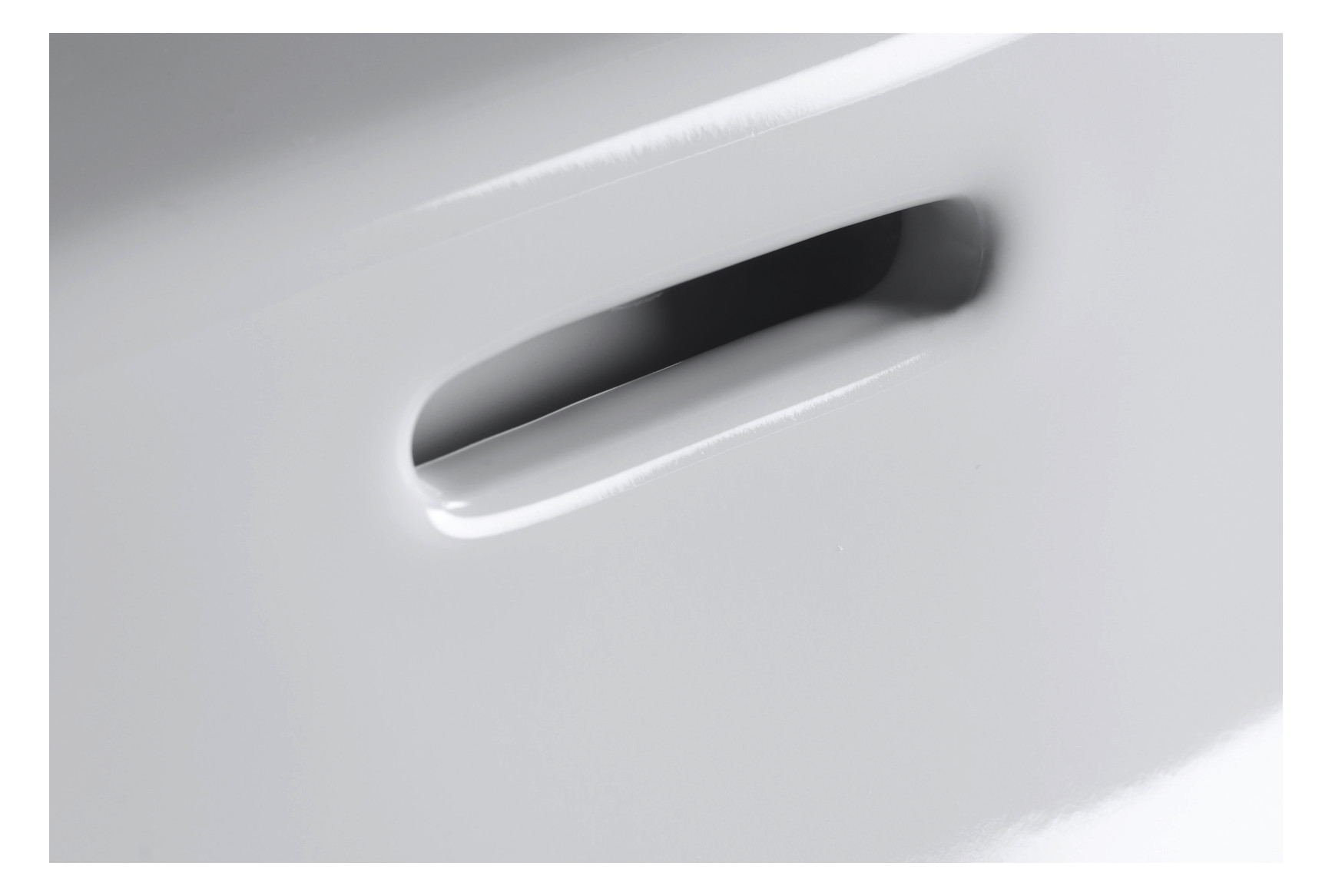 Duravit Möbel-Handwaschbecken Viu 53x43cm, mit Überlauf, Hahnlochbank, mit Hahnloch, weiß WonderGliss