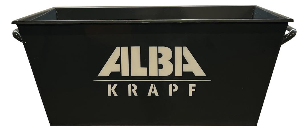 Bild Pflastermulde 65 L Stahlblech pulverbesc h. - ALBA-KRAPF-0