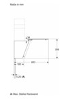 Wandesse 790mm sw A 60dB 430cbm/h Ø150mm LED 3st Uml T325mm